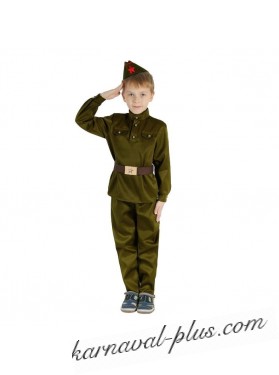 Детский карнавальный костюм Военный